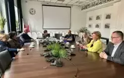 Zdjęcie do Spotkanie z przedstawicielami Wojew&oacute;dzkiego Urzędu...