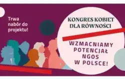 Zdjęcie do Trwa nab&oacute;r do Kongresu Kobiet - dla organizacji...