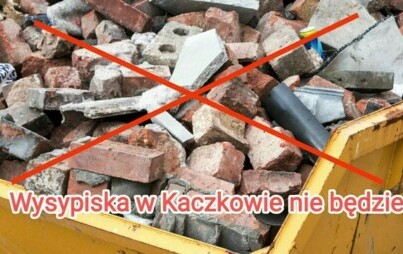Zdjęcie do Informacja dla mieszkańc&oacute;w - wysypiska w Kaczkowie nie będzie