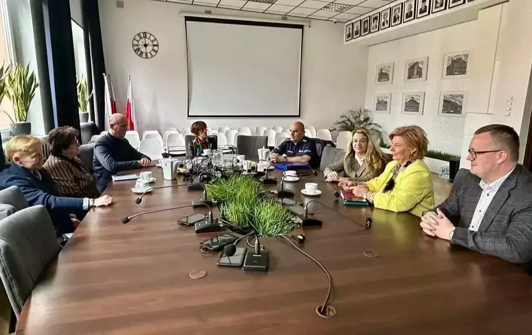 Zdjęcie do Spotkanie z przedstawicielami Wojew&oacute;dzkiego Urzędu Ochrony...