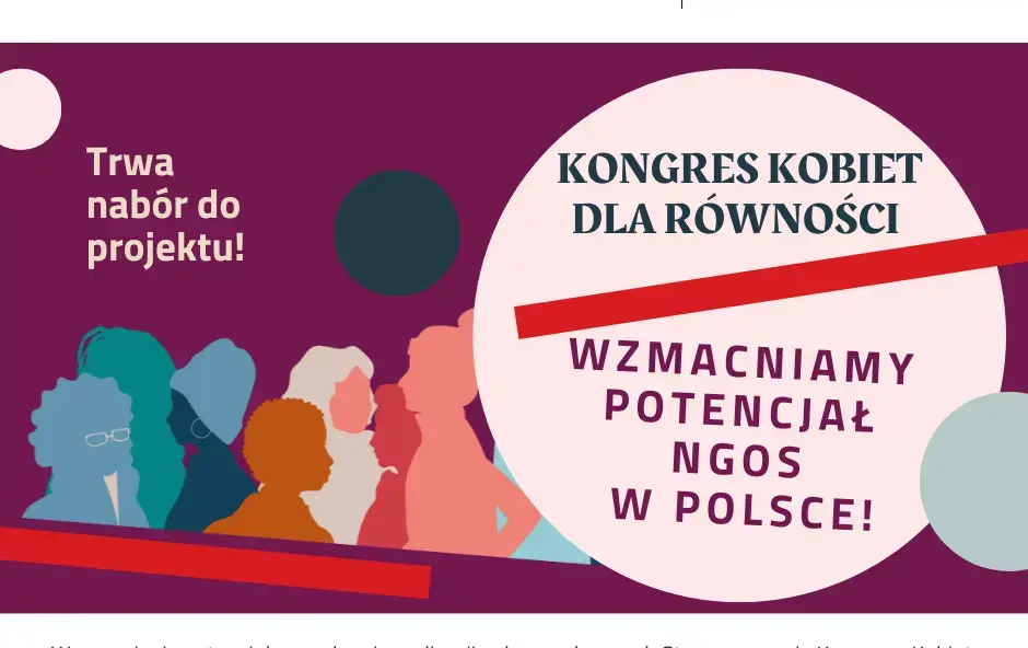 Zdjęcie do Trwa nab&oacute;r do Kongresu Kobiet - dla organizacji pozarządowych