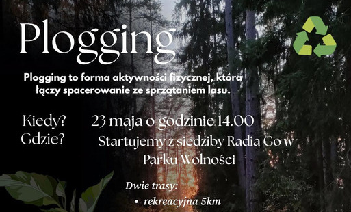 Zdjęcie do MRM i sołectwo Chrząstowo zapraszają na Plogging, czyli spacer połączony ze sprzątaniem lasu - 23 maja