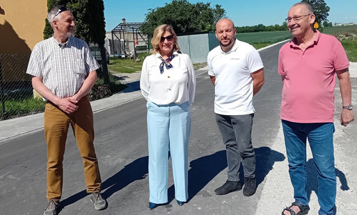 Zdjęcie do Odbi&oacute;r drogi w Więcławicach i ścieżki rowerowej w Suchat&oacute;wce przy DK15