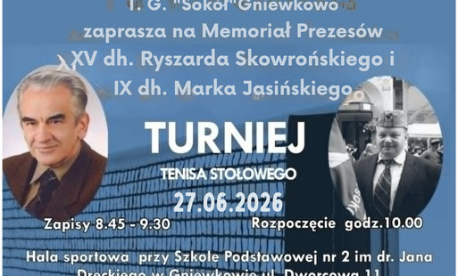 Zdjęcie do Turniej Tenisa Stołowego - SOK&Oacute;Ł Gniewkowo