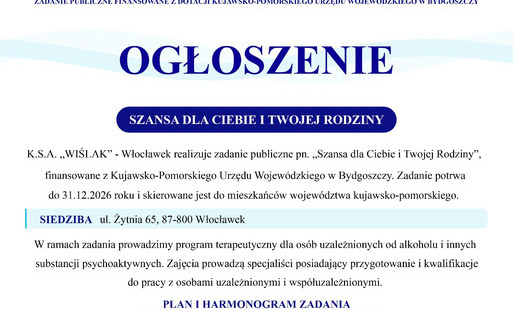 Zdjęcie do Zaproszenie do udziału w programie terapeutycznym