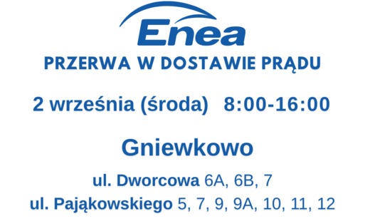 Zdjęcie do Planowana przerwa w dostawie prądu - ul. Pająkowskiego
