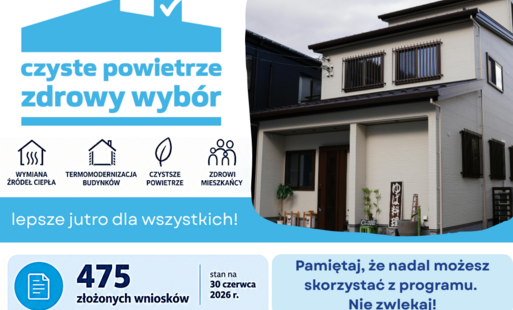 Zdjęcie do Czyste Powietrze - skorzystaj z możliwości uzyskania dofinansowania