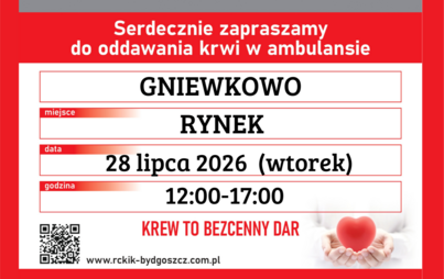 Zdjęcie do Akcja poboru krwi - 28 lipca - Rynek - 12:00-17:00