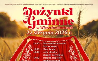 Zdjęcie do Dożynki Gminne 2026 &ndash; święto plon&oacute;w, tradycji i wsp&oacute;lnej zabawy!